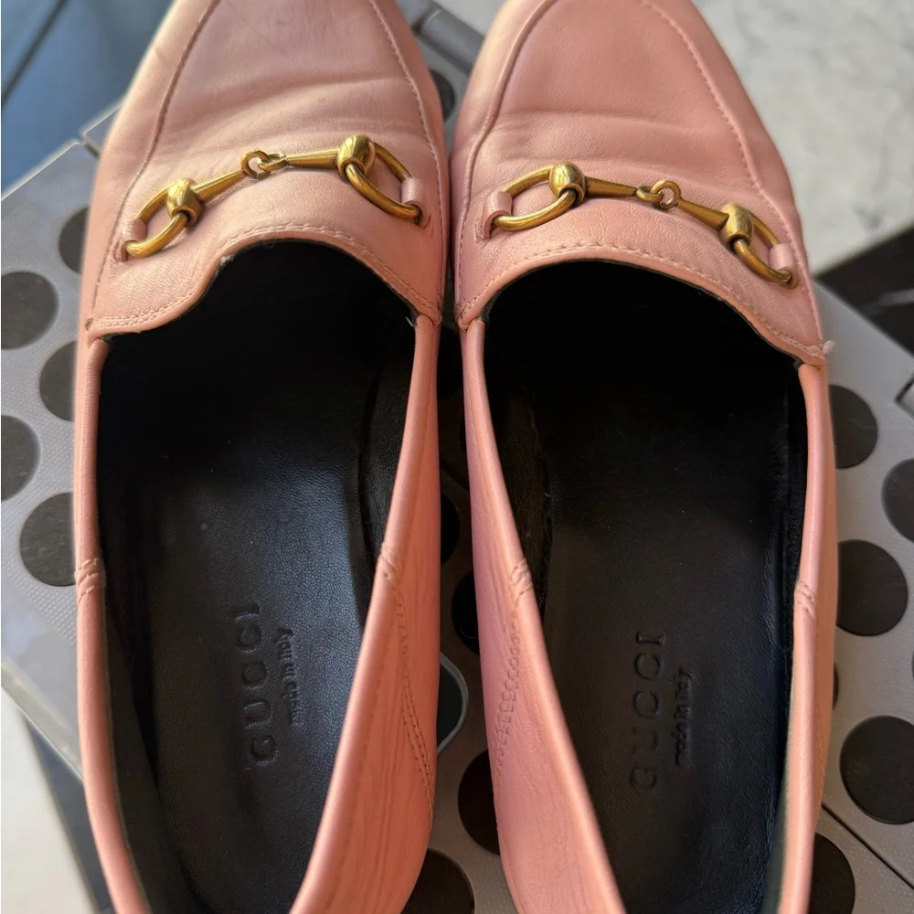 Gucci Brixton‎ Loafers in Pink - Picture 5 of 5